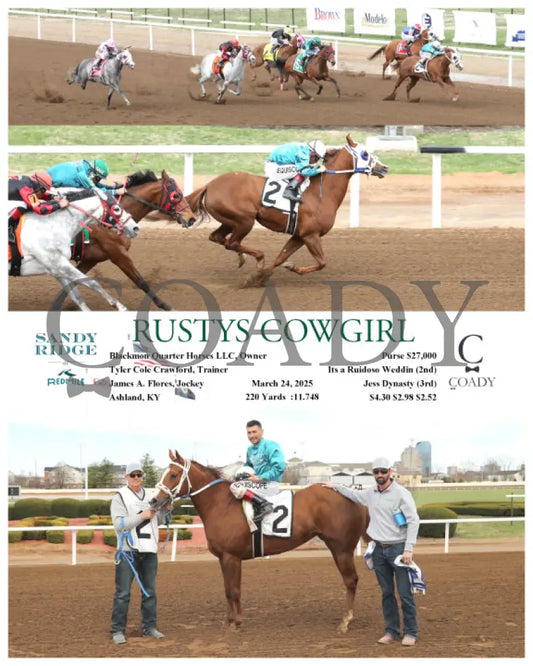 RUSTYS COWGIRL - 03-24-25 - R07 - SRM Photograph