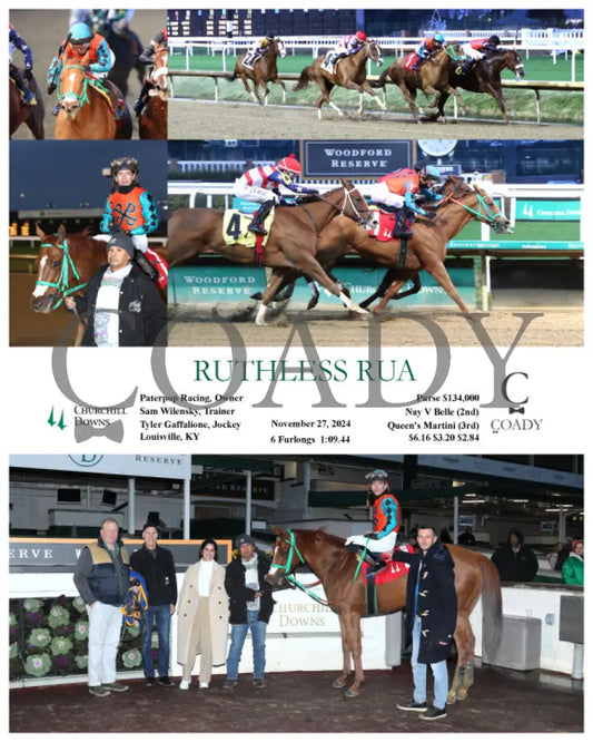 Ruthless Rua - 11-27-24 R09 Cd Churchill Downs