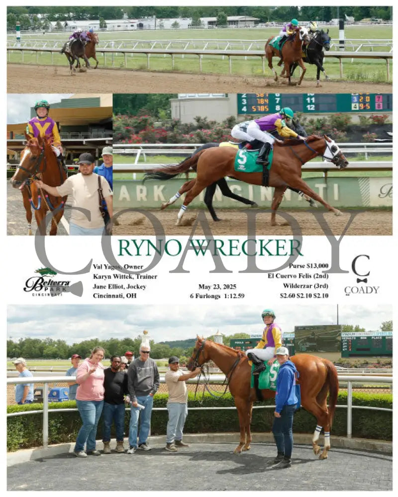 RYNO WRECKER - 05-23-25 - R06 - BTP Churchill Downs