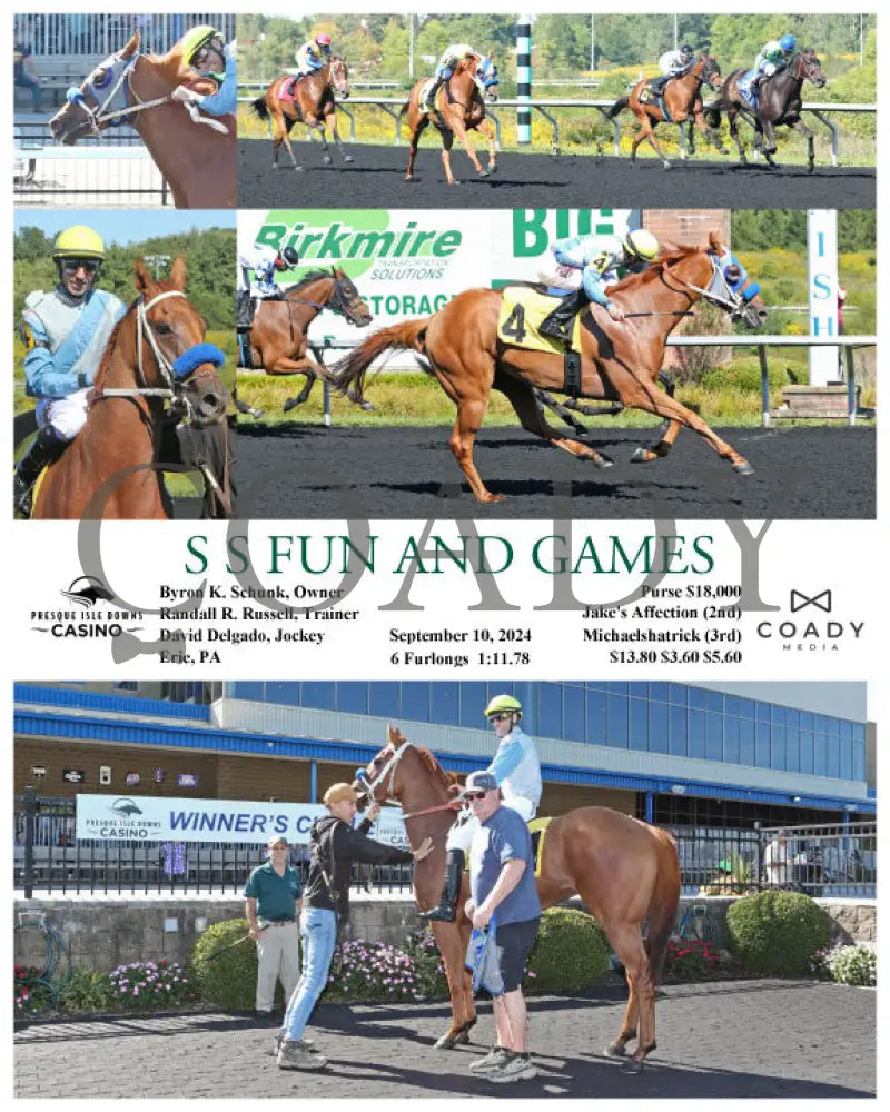 S Fun And Games - 09-10-24 R02 Pid Presque Isle Downs