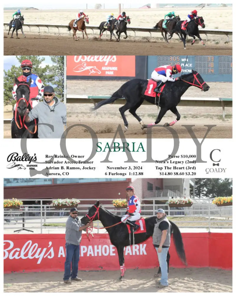 Sabria - 11-03-24 R02 Arp Arapahoe Park