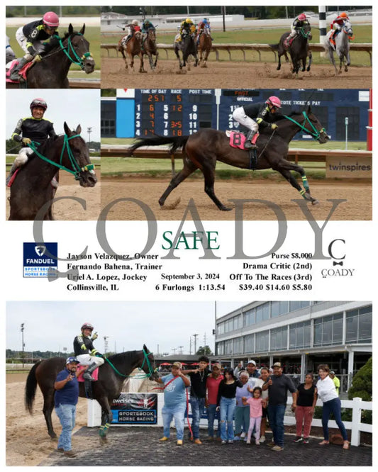 Safe - 09-03-24 R05 Fan Fanduel Sportsbook Horse Racing