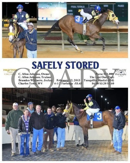 Safely Stored - 021213 Race 05 Ct Hollywood Casino At Charles Town Races