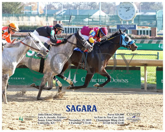 Sagara - 11-15-19 R03 Cd Action Churchill Downs