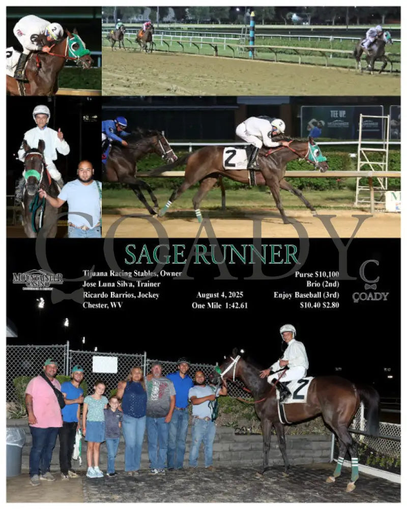 SAGE RUNNER - 08-04-25 - R07 - MNR Mountaineer Park