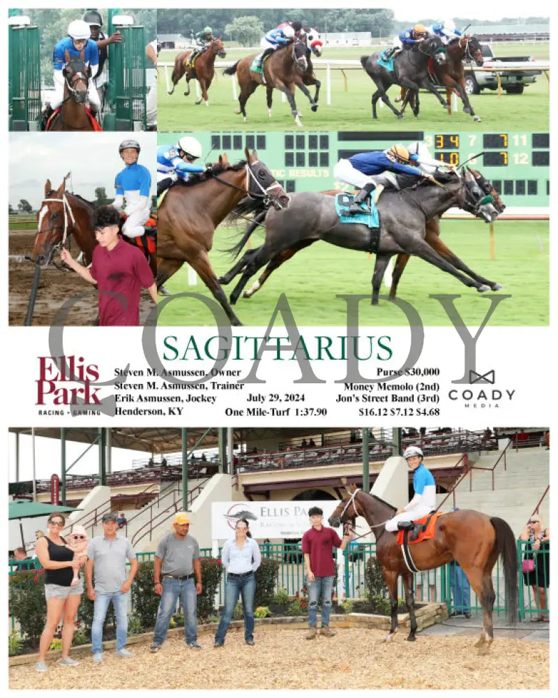 Sagittarius - 07-29-24 R04 Elp Ellis Park