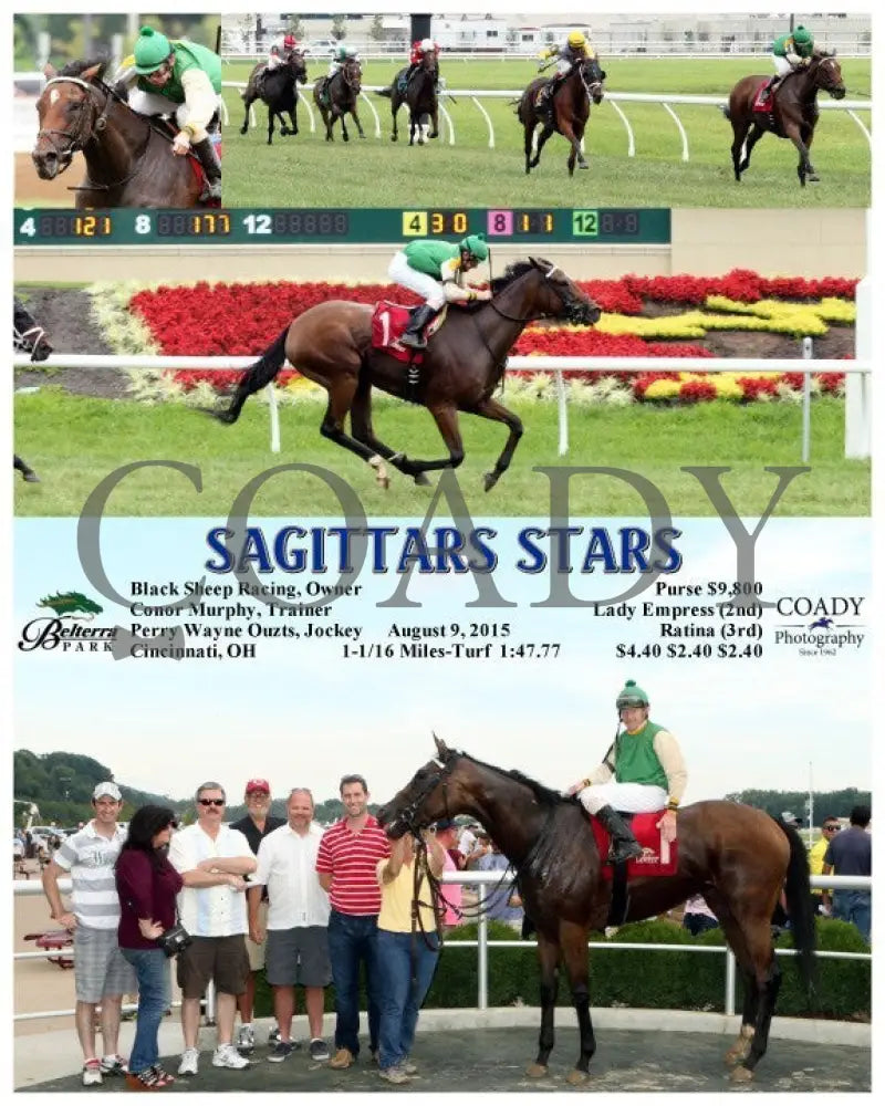 Sagittars Stars - 080915 Race 07 Btp Belterra Park