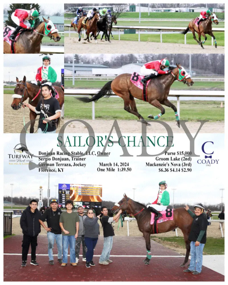 Sailor’s Chance - 03 - 14 - 24 R02 Tp Turfway Park