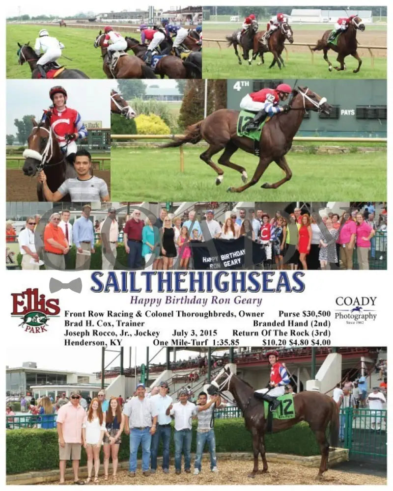 Sailthehighseas - 070315 Race 04 Elp Ellis Park