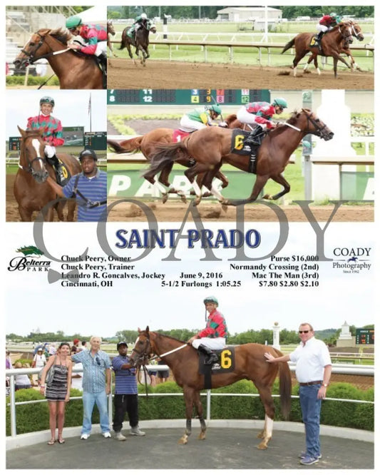 Saint Prado - 060916 Race 04 Btp Belterra Park