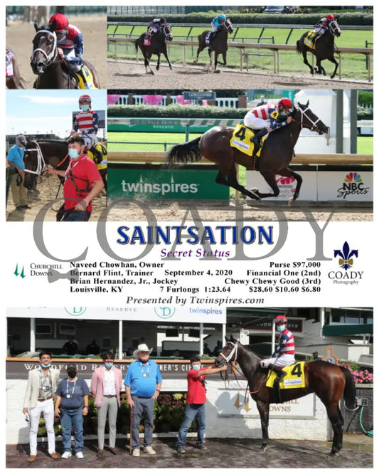 Saintsation - Secret Status 09-04-20 R01 Cd Churchill Downs