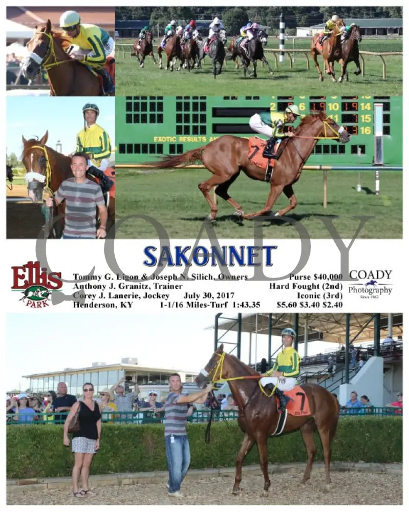 Sakonnet - 073017 Race 09 Elp Ellis Park