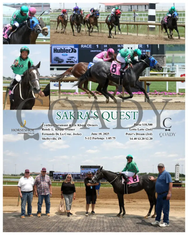 SAKRA’S QUEST - 06-10-25 - R01 - IND Indiana Grand