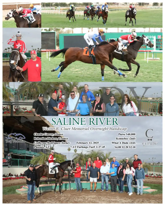 SALINE RIVER - Walter R. Cluer Memorial Overnight Handicap - 02-12-25 - R08 - TUP - Coady Media - Kurtis Coady Photography