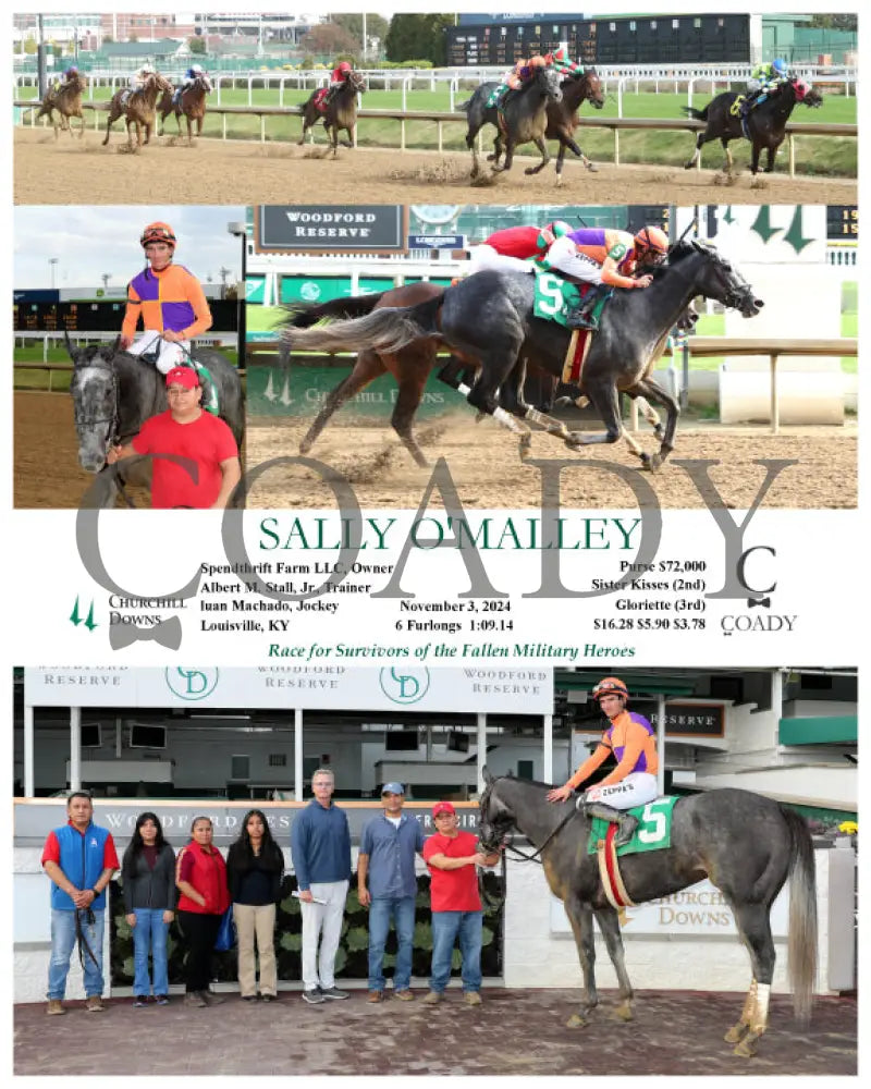 Sally O’malley - 11-03-24 R05 Cd Churchill Downs
