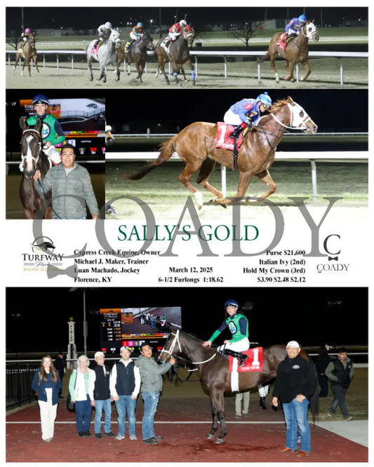 SALLY’S GOLD - 03-12-25 - R08 - TP Turfway Park