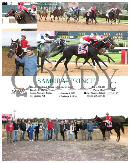 Samurai Prince - 01-04-25 R11 Op Oaklawn Park