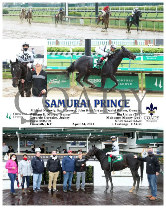 Samurai Prince - 04-24-21 R01 Cd Churchill Downs