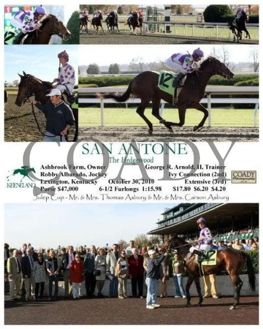 San Antone - The Hedgewood Keeneland