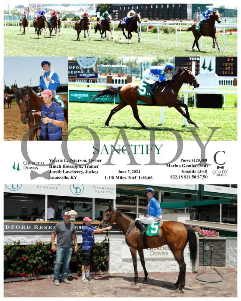 Sanctify - 06-07-24 R02 Cd Churchill Downs