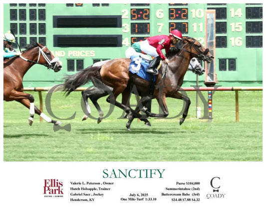 SANCTIFY - 07-06-25 - R06 - ELP Ellis Park