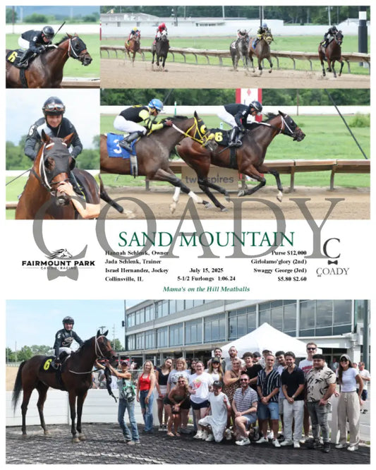 SAND MOUNTAIN - 07-15-25 - R06 - FP Fanduel Sportsbook Horse Racing