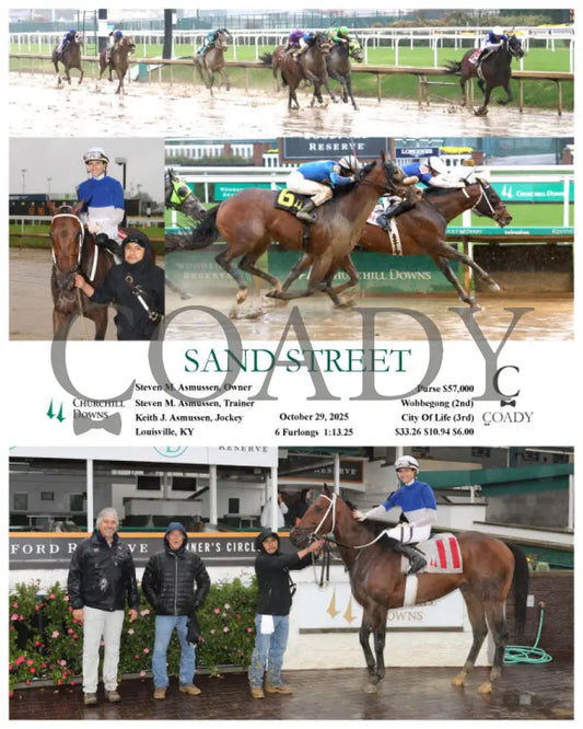 SAND STREET - 102925 - Race 10 - CD Churchill Downs