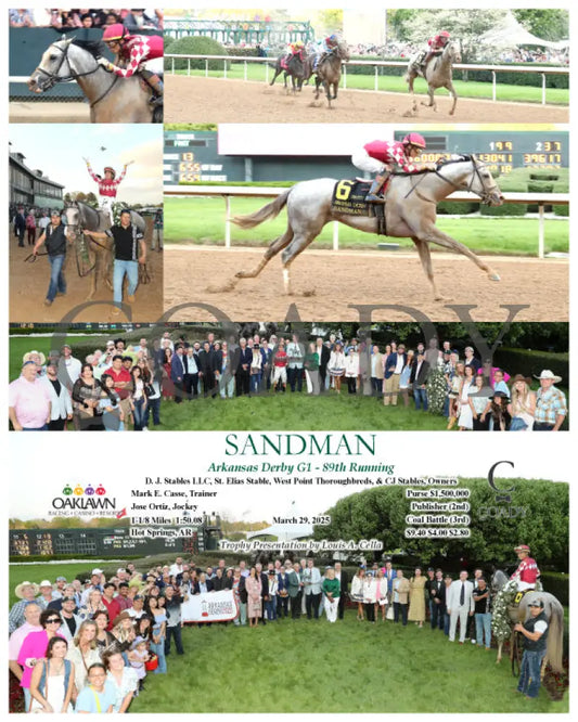 SANDMAN - Arkansas Derby G1 - 89th Running - 03-29-25 - R13 - OP Oaklawn Park