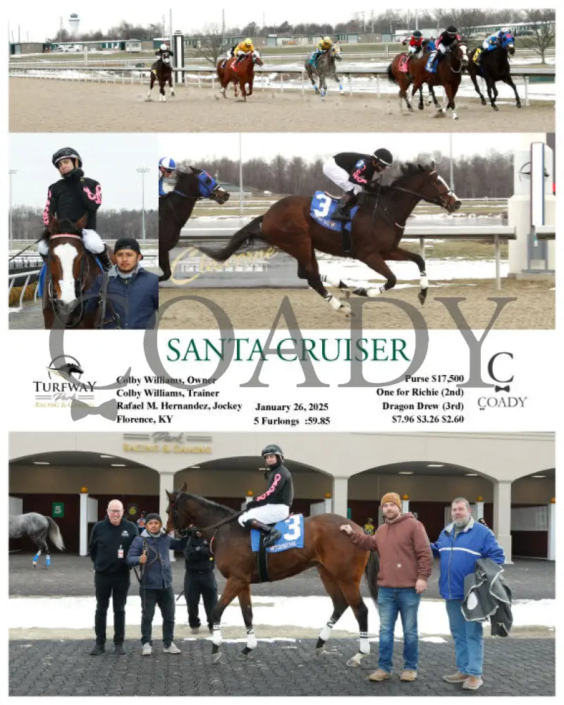 Santa Cruiser - 01-26-25 R01 Tp Turfway Park