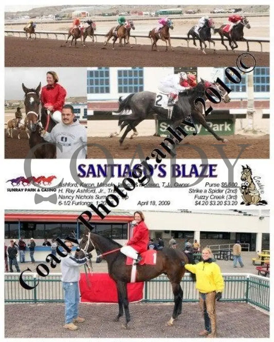 Santiago S Blaze - 4 17 2009 Sunray Park