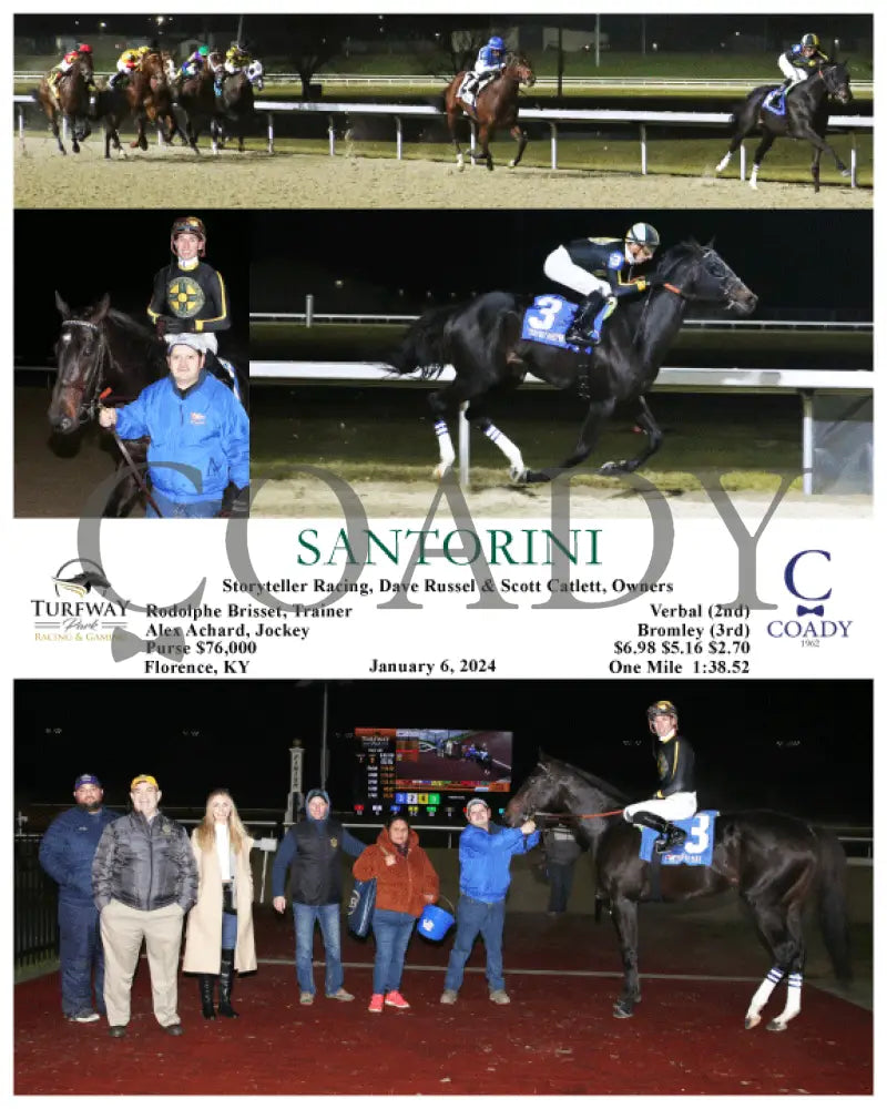 Santorini - 01-06-24 R07 Tp Turfway Park
