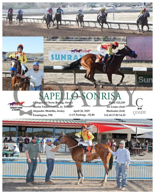 SAPELLO SONRISA - 04-26-25 - R11 - SRP SunRay Park