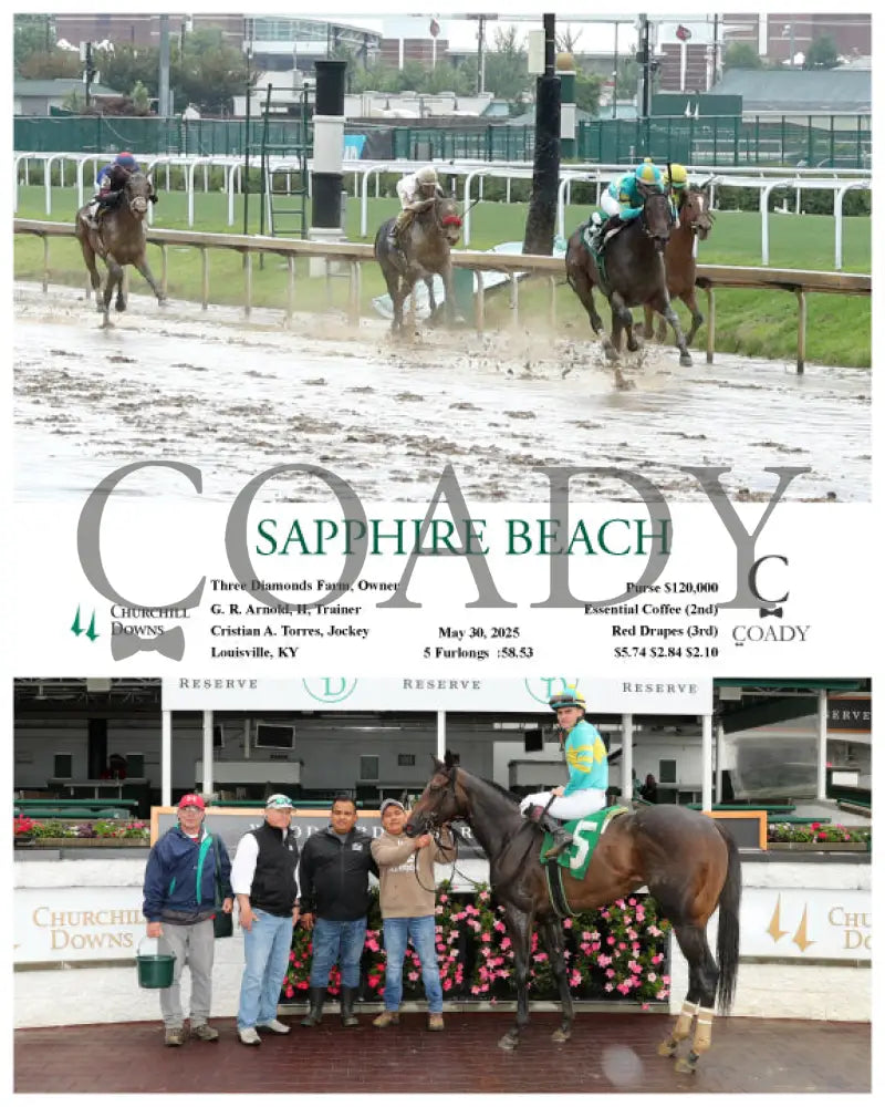 SAPPHIRE BEACH - 05-30-25 - R02 - CD Churchill Downs
