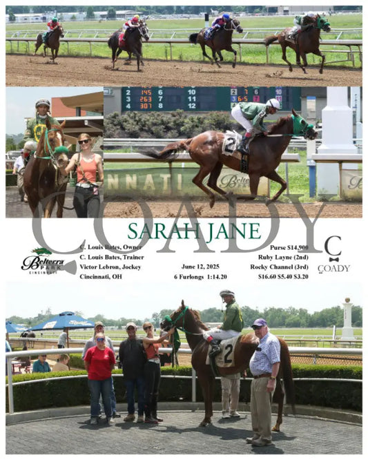 SARAH JANE - 061225 - Race 01 - BTP Indiana Grand