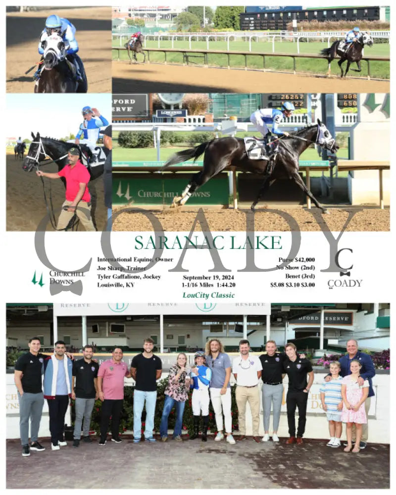 Saranac Lake - 09-19-24 R03 Cd Group Churchill Downs