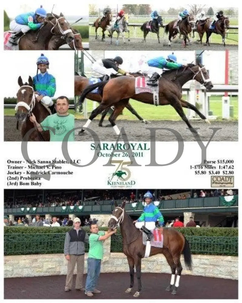 Sararoyal - 102611 Keeneland
