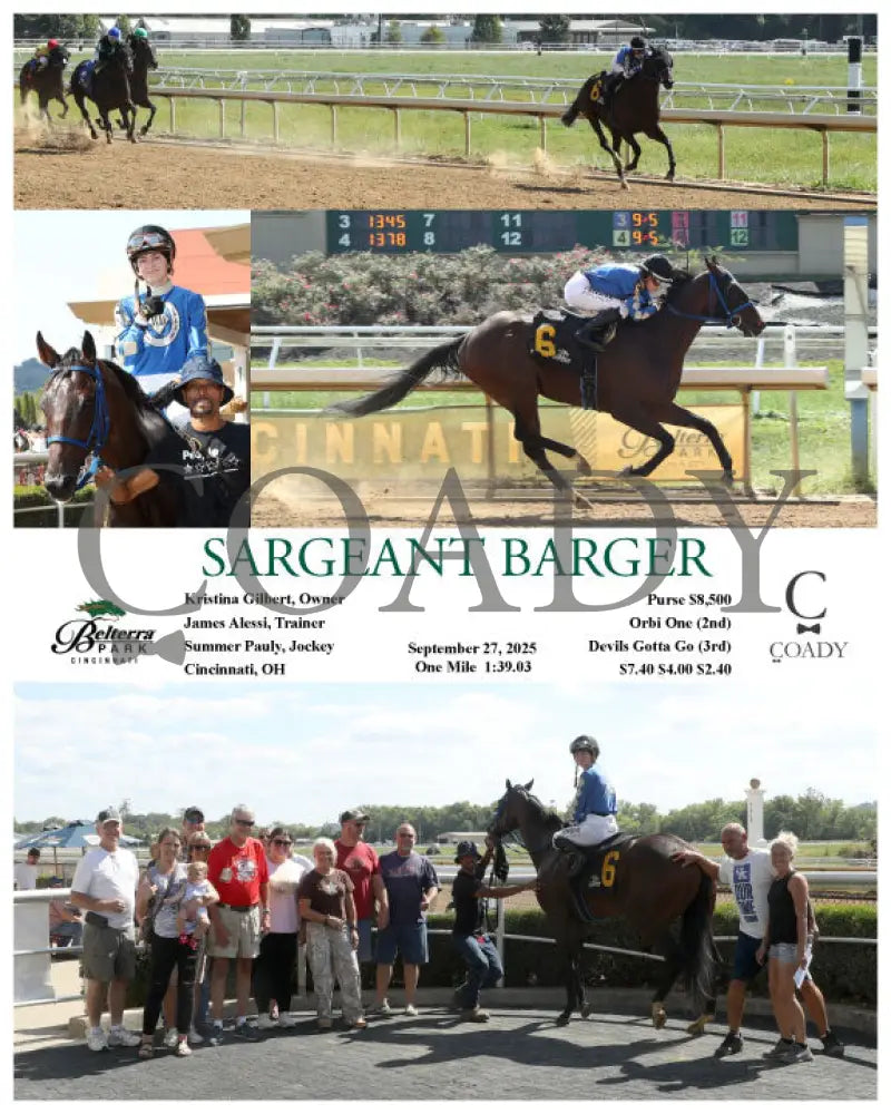 SARGEANT BARGER - 092725 - Race 03 - BTP - Coady Media - Kurtis Coady Photography