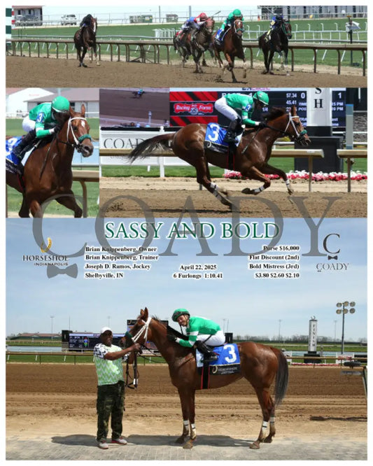 SASSY AND BOLD - 04-22-25 - R01 - IND Indiana Grand