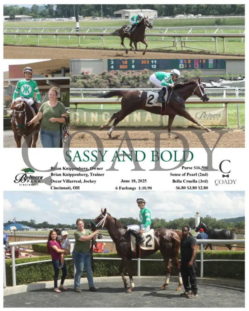 SASSY AND BOLD - 06-18-25 - R07 - BTP Churchill Downs