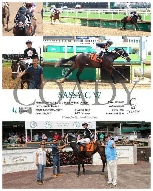 SASSY C W - 043025 - Race 02 - CD Churchill Downs