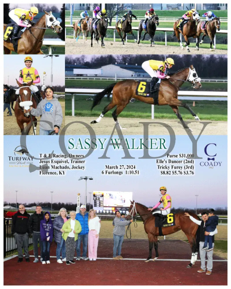 Sassy Walker - 03 - 27 - 24 R05 Tp Turfway Park