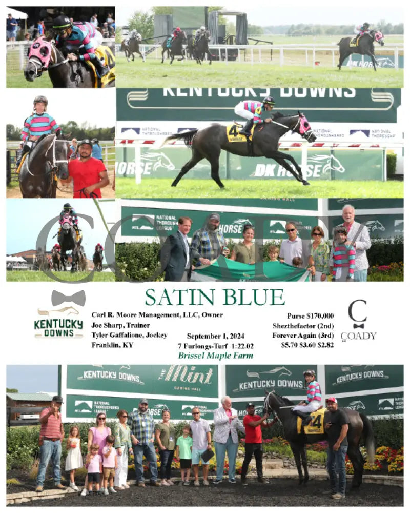 Satin Blue - 09-01-24 R07 Kd Kentucky Downs