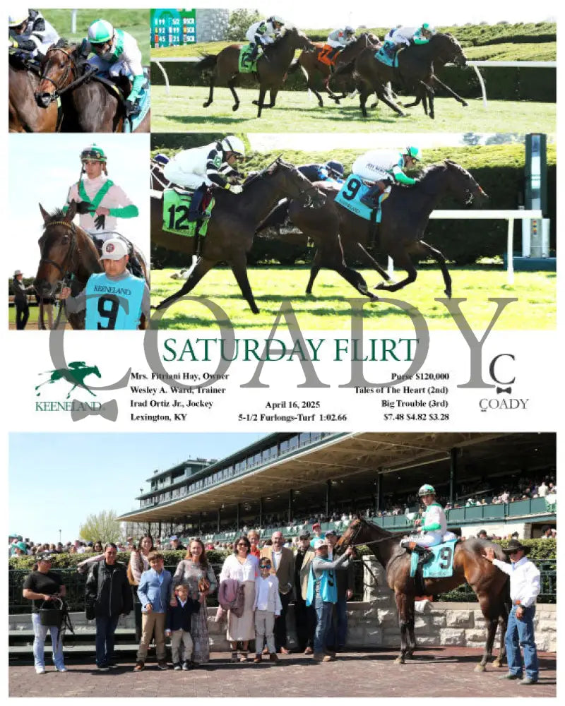 SATURDAY FLIRT - 04-16-25 - R07 - KEE Keeneland