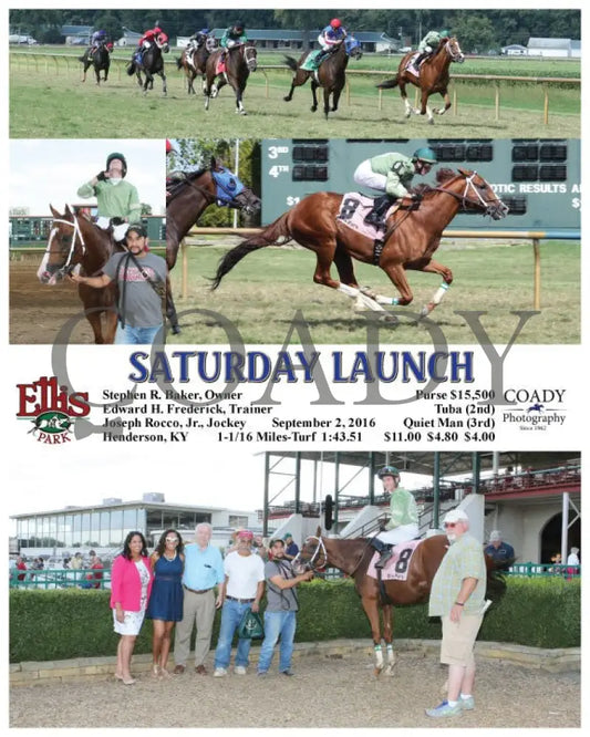 Saturday Launch - 090216 Race 06 Elp Ellis Park