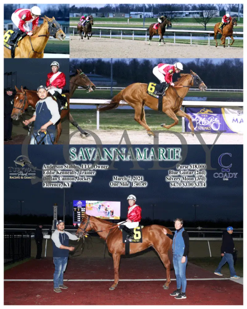 Savannamarie - 03 - 07 - 24 R02 Tp Turfway Park