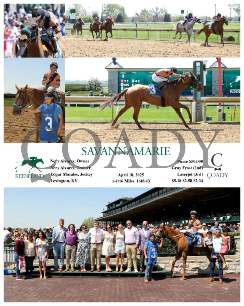 SAVANNAMARIE - 04-18-25 - R03 - KEE Keeneland