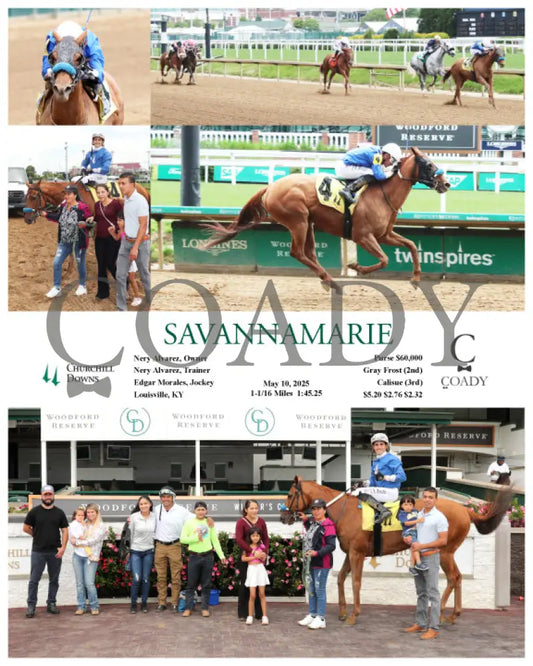 SAVANNAMARIE - 05-10-25 - R01 - CD Churchill Downs