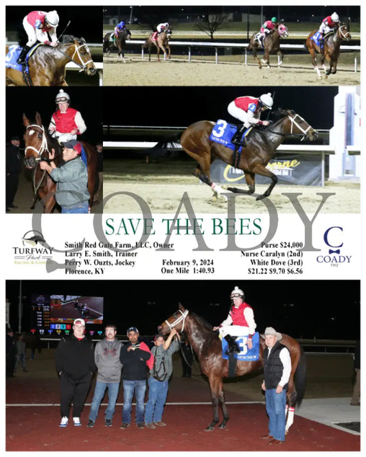 Save The Bees - 02-09-24 R02 Tp Turfway Park