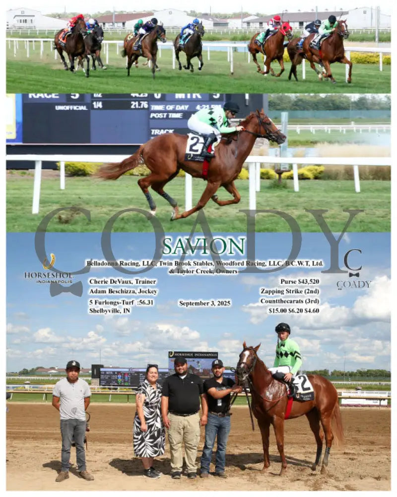 SAVION 09 03 25 R05 IND Indiana Grand