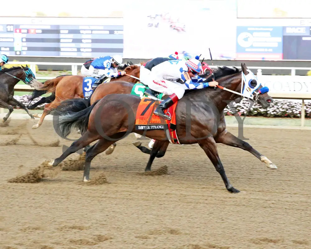 Sawyer Strange - Cox Ranch Distaff Challenge Final 09-19-24 R11 Horseshoe Indiana Finish 01